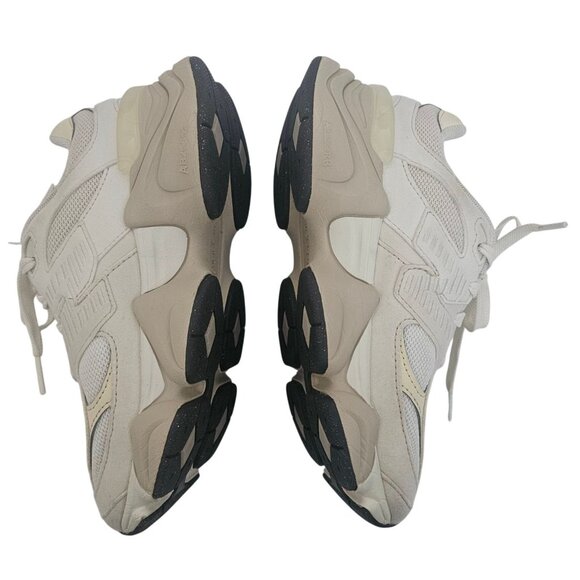 New Balance 9060 Kids Ivory White Sea Salt With Linen Lace Sneakers Size US 3 - Picture 10 of 12